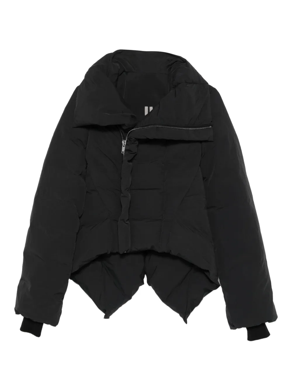 Стеганая куртка асимметричного кроя Rick Owens, черный
Стеганая куртка асимметричного кроя Rick Owens, черный