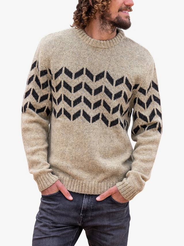 Шетландский джемпер с шевроном Celtic & Co., Camel
Шетландский джемпер с шевроном Celtic & Co., Camel