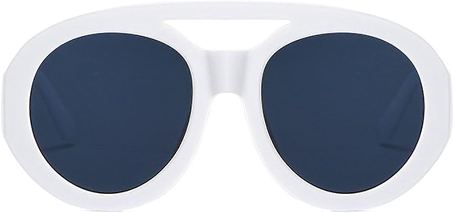 Винтажные солнцезащитные очки Willochra с двойным дужком, круглые, увеличенного размера, для женщин, модные, для вечеринок, градиентные, сексуальные женские очки F25, White
Винтажные солнцезащитные очки Willochra с двойным дужком, круглые, увеличенного размера, для женщин, модные, для вечеринок, градиентные, сексуальные женские очки F25, White