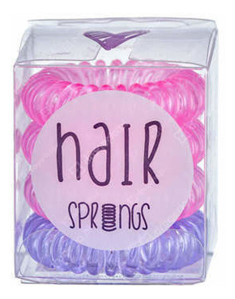 Пружины для волос, резинки для волос, 4 шт Hair Springs
Пружины для волос, резинки для волос, 4 шт Hair Springs