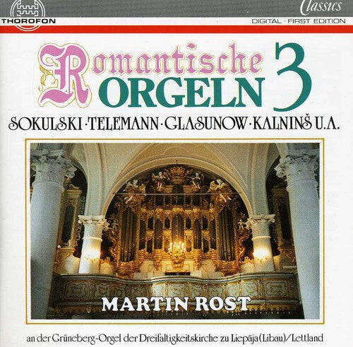 CD диск Rost, Martin: Romantic Organ 3
CD диск Rost, Martin: Romantic Organ 3