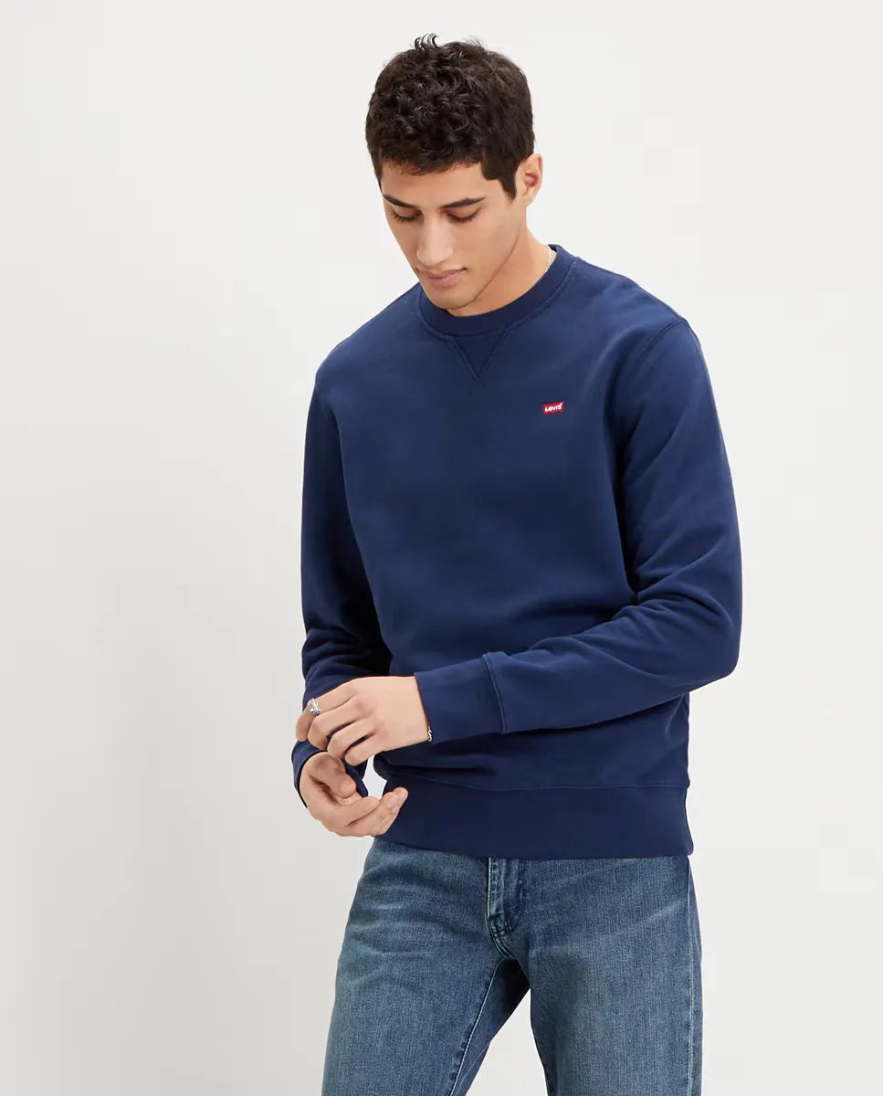 Мужская толстовка темно-синего цвета Levi's
Мужская толстовка темно-синего цвета Levi's