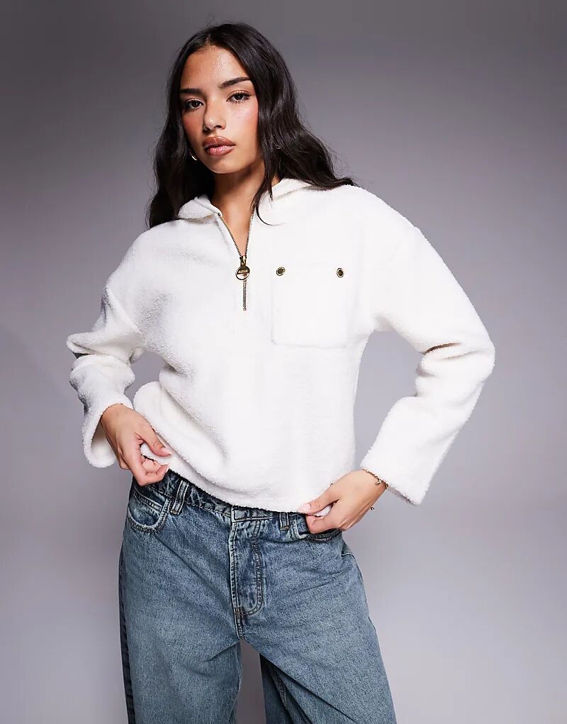 Толстовка с капюшоном Lola из флиса Barbour International цвета «кремовый»
Толстовка с капюшоном Lola из флиса Barbour International цвета «кремовый»