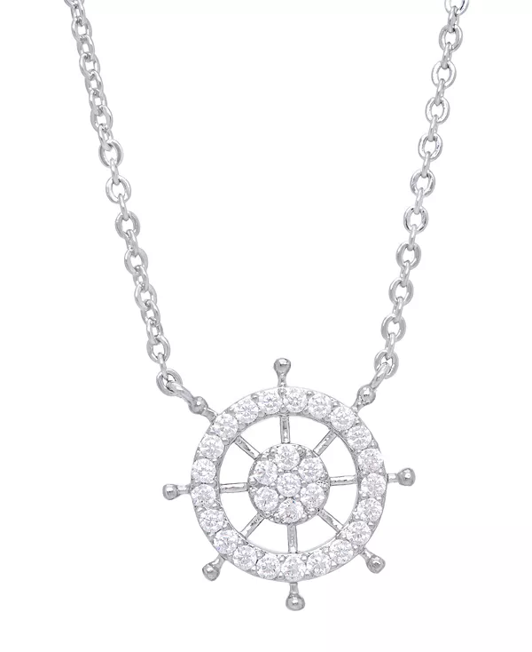 Подвеска в виде штурвала из кубического циркония, 18 дюймов, серебряная пластина Macy'S, silver
Подвеска в виде штурвала из кубического циркония, 18 дюймов, серебряная пластина Macy'S, silver