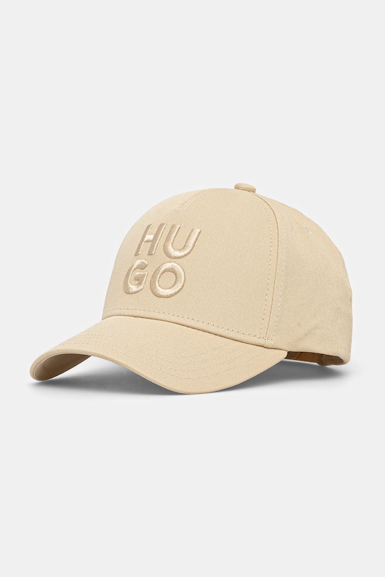 Хлопковая бейсболка jude-stacked HUGO, бежевый
Хлопковая бейсболка jude-stacked HUGO, бежевый