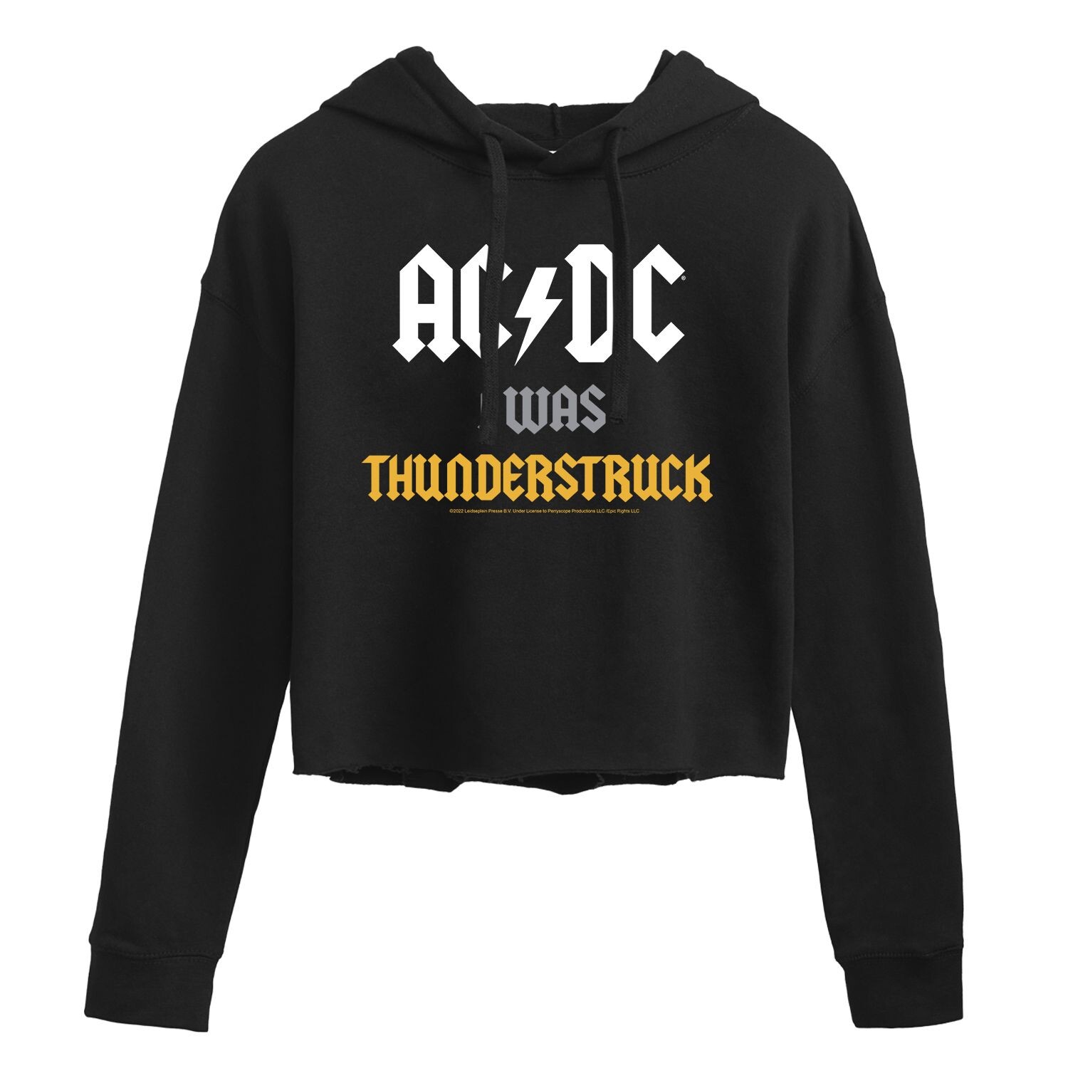 Укороченная худи с рисунком AC/DC для юниоров "I Was Thunderstruck" Licensed Character
Укороченная худи с рисунком AC/DC для юниоров "I Was Thunderstruck" Licensed Character