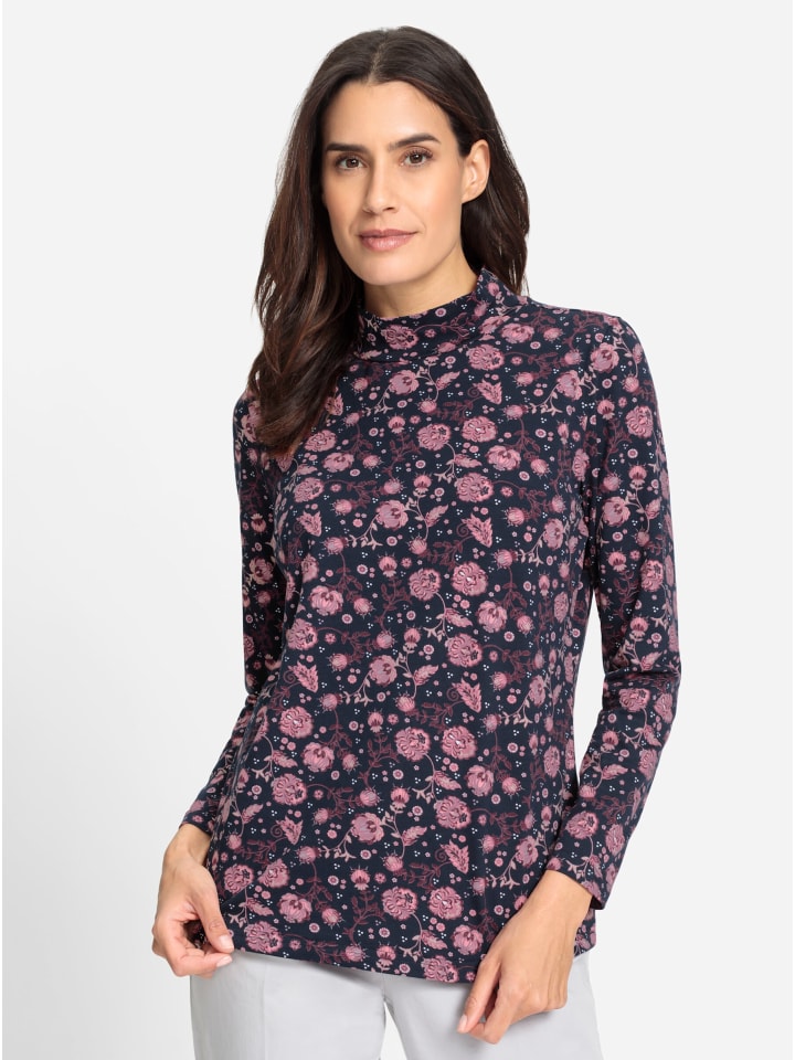 Рубашка с принтом в темно-синем и меланжевом цветах WITT WEIDEN
Рубашка с принтом в темно-синем и меланжевом цветах WITT WEIDEN