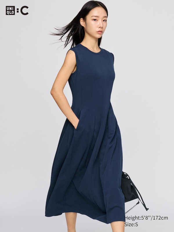 Платье приталенное с расклешенной юбкой без рукавов Uniqlo, 69 navy
Платье приталенное с расклешенной юбкой без рукавов Uniqlo, 69 navy