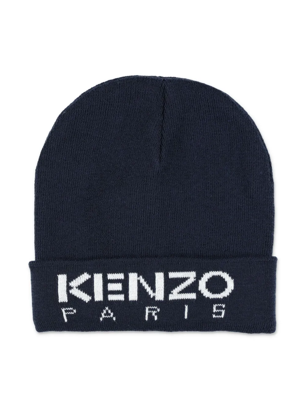 Шапка бини с логотипом Kenzo Kids, синий 
Шапка бини с логотипом Kenzo Kids, синий