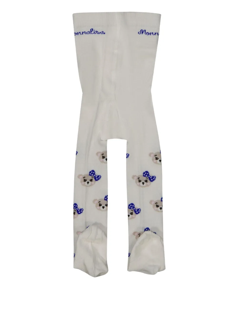 Колготки с принтом медведя Monnalisa, белый
Колготки с принтом медведя Monnalisa, белый