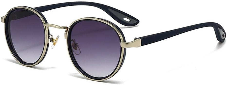 Модные круглые солнцезащитные очки для женщин и мужчин, сверхлегкая металлическая оправа TR, защита от ультрафиолета при вождении на открытом воздухе KTUCN, Silver Double Grey
Модные круглые солнцезащитные очки для женщин и мужчин, сверхлегкая металлическая оправа TR, защита от ультрафиолета при вождении на открытом воздухе KTUCN, Silver Double Grey