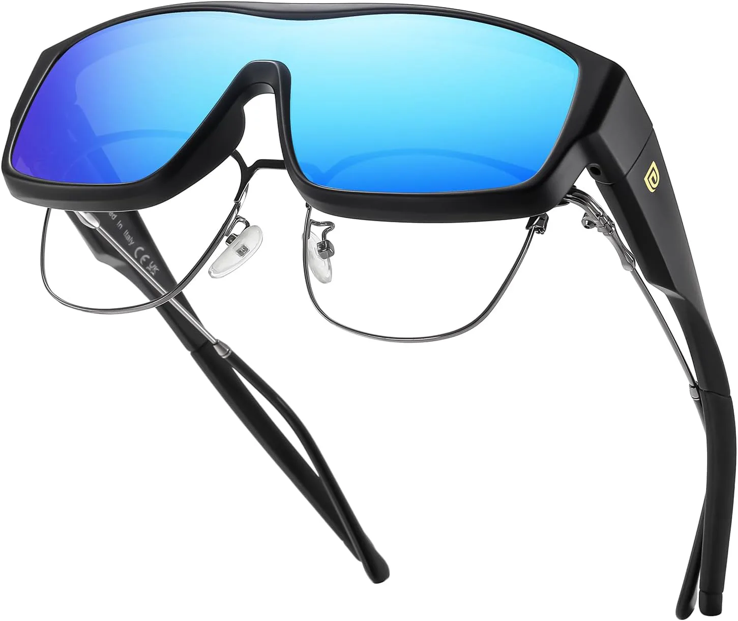 Поляризованные спортивные солнцезащитные очки DUCO для мужчин и женщин, облегающие очки, подходят для езды на велосипеде и рыбалки, B Black Frame Revo Blue Lens
Поляризованные спортивные солнцезащитные очки DUCO для мужчин и женщин, облегающие очки, подходят для езды на велосипеде и рыбалки, B Black Frame Revo Blue Lens