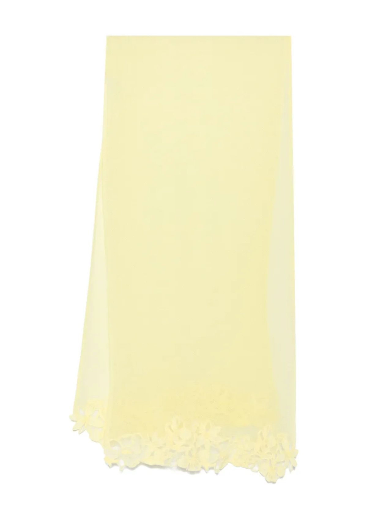 Шарф Ermanno Scervino из цветочного кружева, желтый
Шарф Ermanno Scervino из цветочного кружева, желтый
