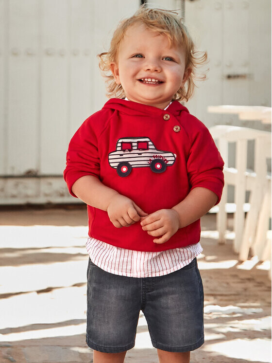 Джинсовые шорты стандартного кроя Mayoral, серый
Джинсовые шорты стандартного кроя Mayoral, серый