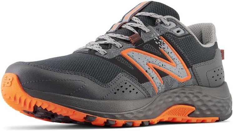 Кроссовки для бега по бездорожью New Balance Mens 410 V8, Black/Cayenne/Shadow Grey
Кроссовки для бега по бездорожью New Balance Mens 410 V8, Black/Cayenne/Shadow Grey