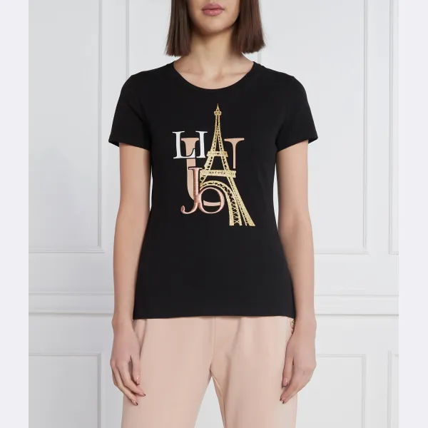 Футболка стандартного кроя Liu Jo, черный
Футболка стандартного кроя Liu Jo, черный