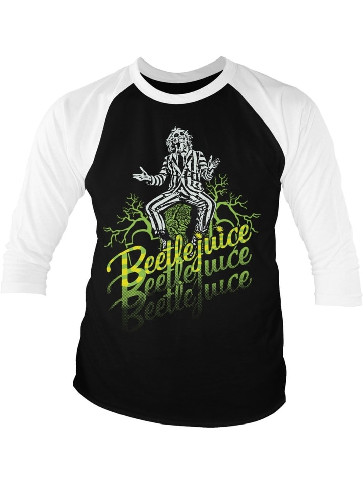 Футболка белого цвета Beetlejuice
Футболка белого цвета Beetlejuice