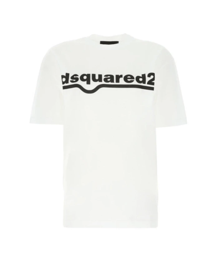 Белая хлопковая футболка для мужчин Dsquared2, белый
Белая хлопковая футболка для мужчин Dsquared2, белый