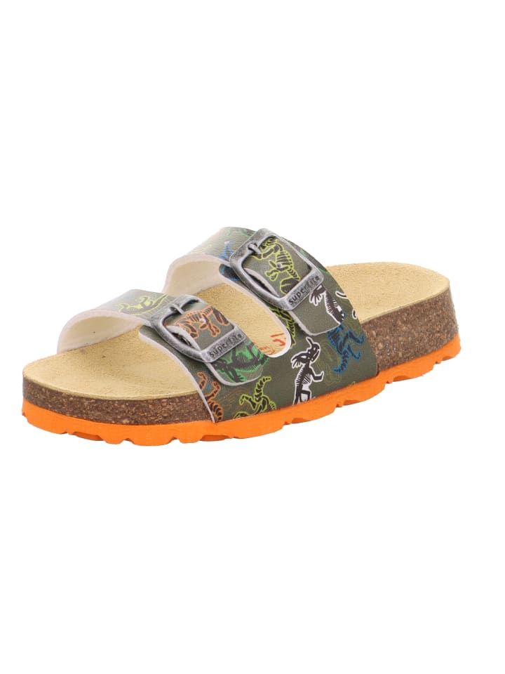Superfit Сандалии с глубокой стелькой, зелено-разноцветные
Superfit Сандалии с глубокой стелькой, зелено-разноцветные