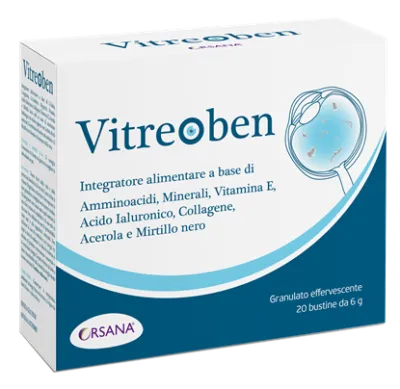 Vitroben 20 пакетиков для здоровья глаз
Vitroben 20 пакетиков для здоровья глаз