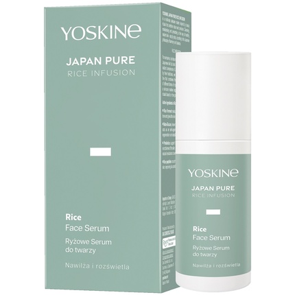 Japan Pure Rice Infusion Сыворотка для лица с рисом 30 мл Yoskine 
Japan Pure Rice Infusion Сыворотка для лица с рисом 30 мл Yoskine