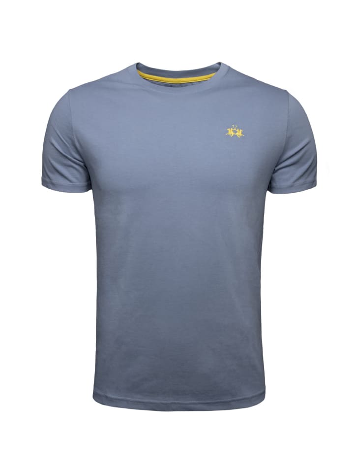 Футболка XMR013 светло-голубого цвета La Martina
Футболка XMR013 светло-голубого цвета La Martina