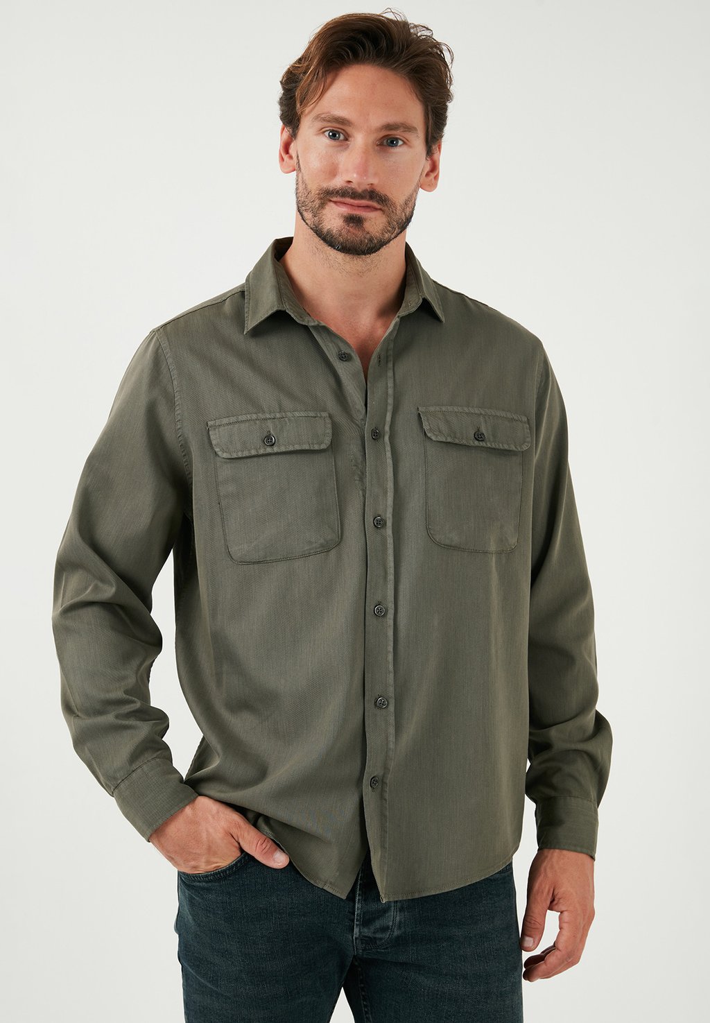 Повседневная рубашка REGULAR FIT Buratti, хаки
Повседневная рубашка REGULAR FIT Buratti, хаки