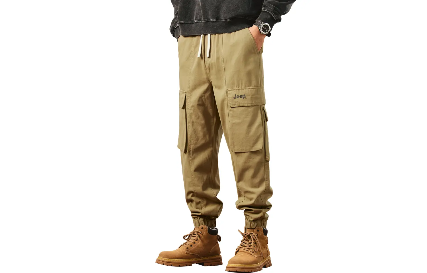 Грузовые штаны мужские Jeep, хаки
Грузовые штаны мужские Jeep, хаки