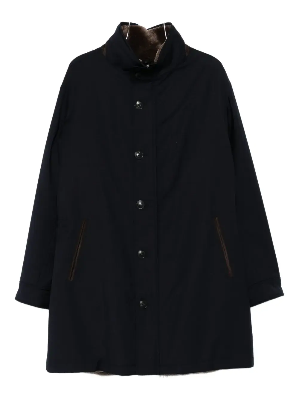 Пальто с бархатным воротником, застегивающееся на пуговицы Manzoni 24, синий
Пальто с бархатным воротником, застегивающееся на пуговицы Manzoni 24, синий