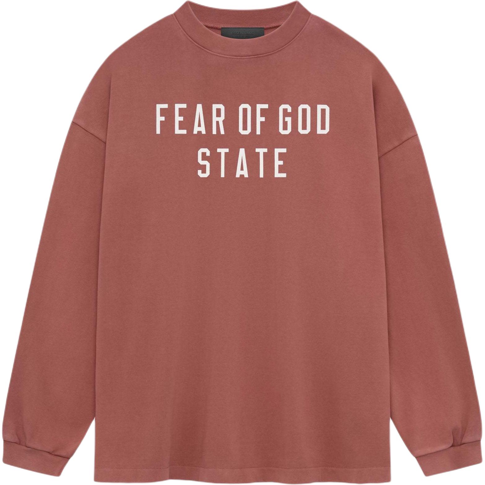 Heavy Longsleeve Tee Fear Of God Essentials, малиновый, Красный, Heavy Longsleeve Tee Fear Of God Essentials, малиновый
Heavy Longsleeve Tee Fear Of God Essentials, малиновый, Красный, Heavy Longsleeve Tee Fear Of God Essentials, малиновый