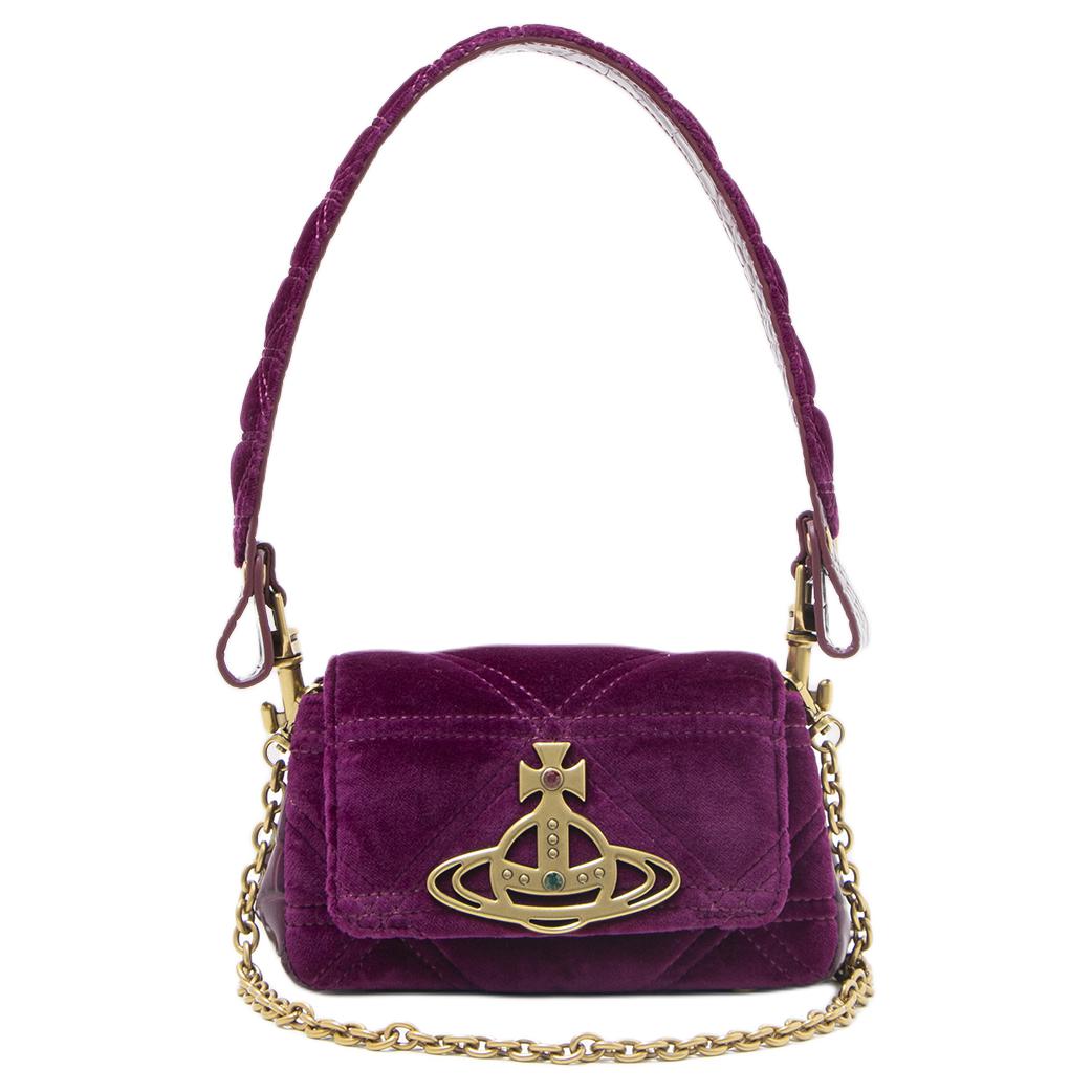 HAZEL Бархатная Сумка на Одно Плечо Маленького Размера Женская Фиолетовая Vivienne Westwood
HAZEL Бархатная Сумка на Одно Плечо Маленького Размера Женская Фиолетовая Vivienne Westwood