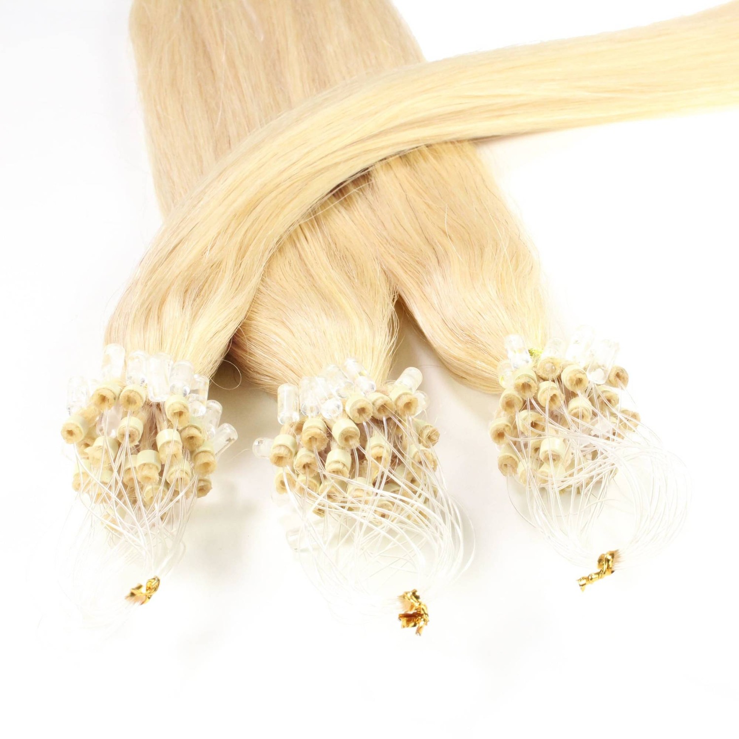 Накладные волосы microring extensions echthaar #9/0 lichtblond 1g Hair2Heart, 40cm, количество 25 шт.
Накладные волосы microring extensions echthaar #9/0 lichtblond 1g Hair2Heart, 40cm, количество 25 шт.