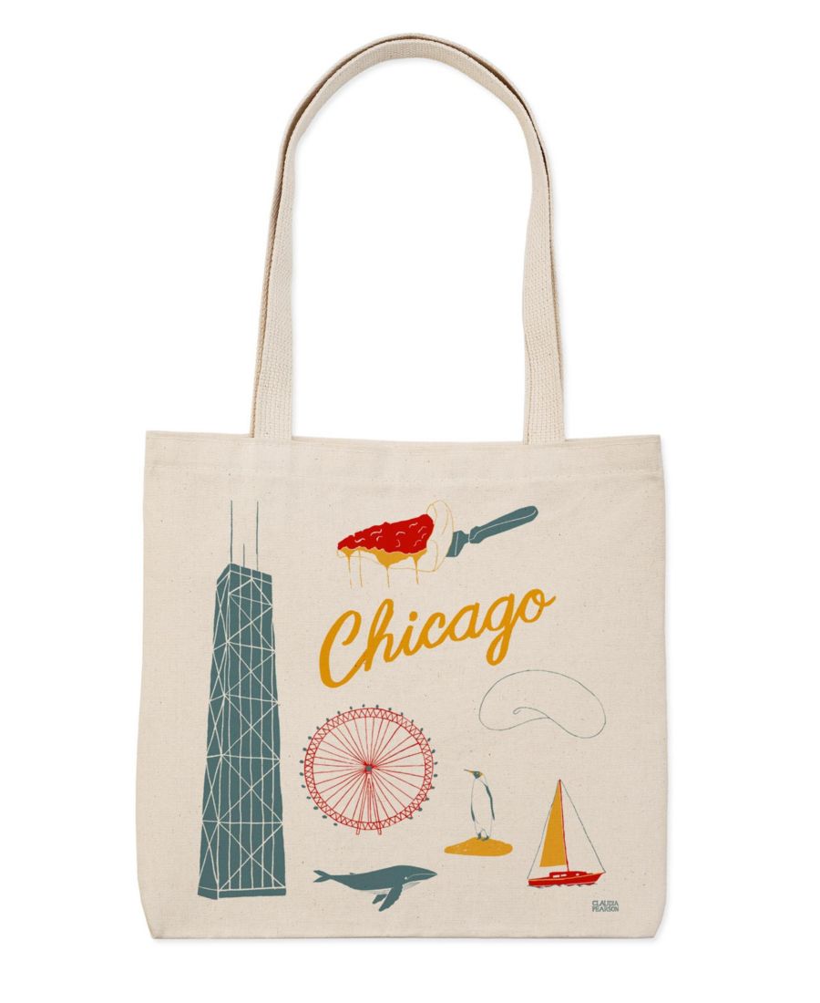 Повседневная сумка Chicago Claudia Pearson, Gray, red, yellow
Повседневная сумка Chicago Claudia Pearson, Gray, red, yellow