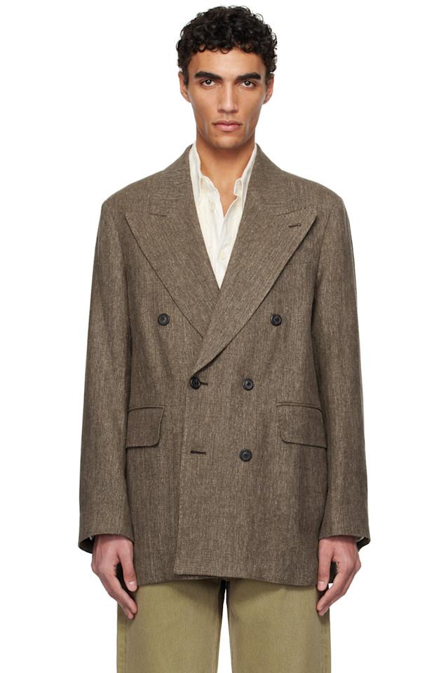 Острый блейзер db Our Legacy, цвет tobacco delave linen
Острый блейзер db Our Legacy, цвет tobacco delave linen