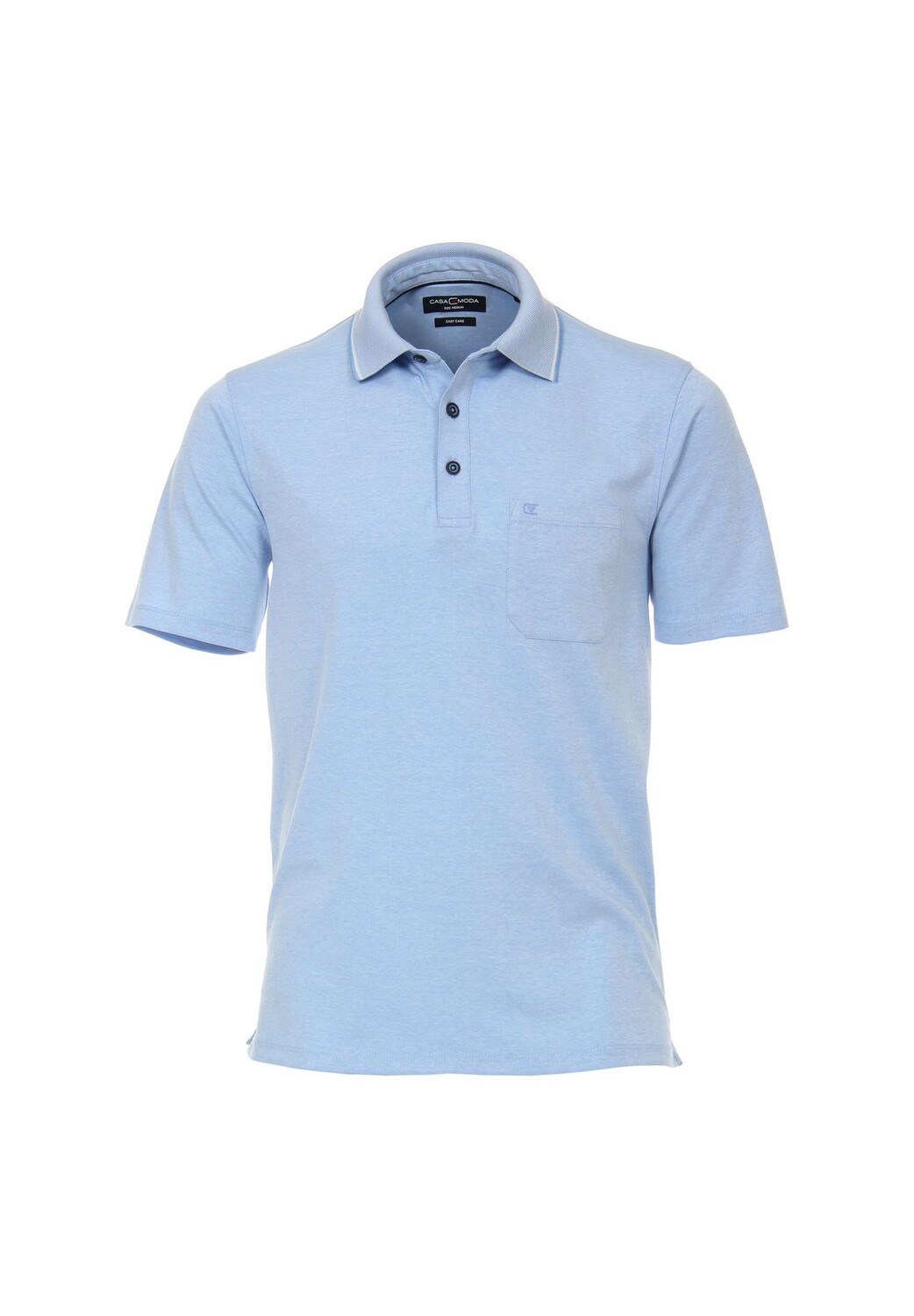 Мужская однотонная рубашка-поло CASAMODA, цвет Himmelblau
Мужская однотонная рубашка-поло CASAMODA, цвет Himmelblau