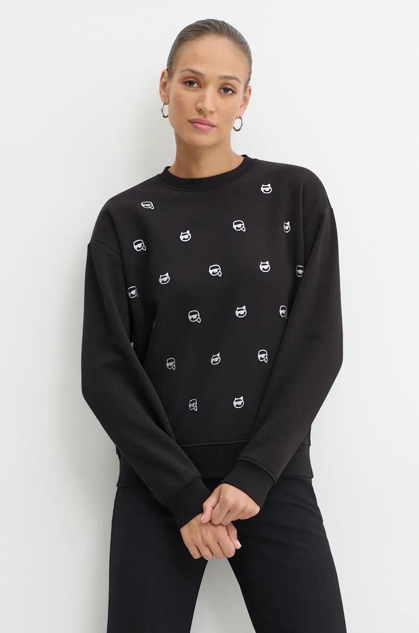 Толстовка Карла Лагерфельда Karl Lagerfeld, черный
Толстовка Карла Лагерфельда Karl Lagerfeld, черный