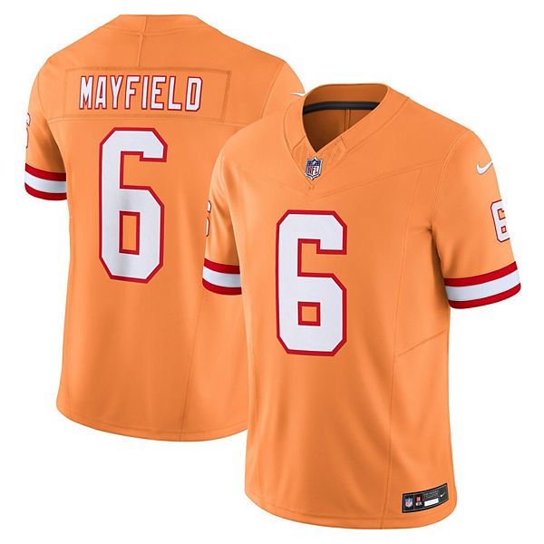 Мужская футболка baker mayfield orange tampa bay buccaneers 2nd alternate vapor fuse limited Nike
Мужская футболка baker mayfield orange tampa bay buccaneers 2nd alternate vapor fuse limited Nike