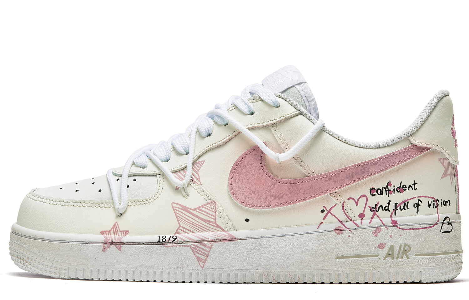Кроссовки Nike Air Force 1 Skateboarding Shoes Women's Low-top Beige/Pink, бежевый
Кроссовки Nike Air Force 1 Skateboarding Shoes Women's Low-top Beige/Pink, бежевый