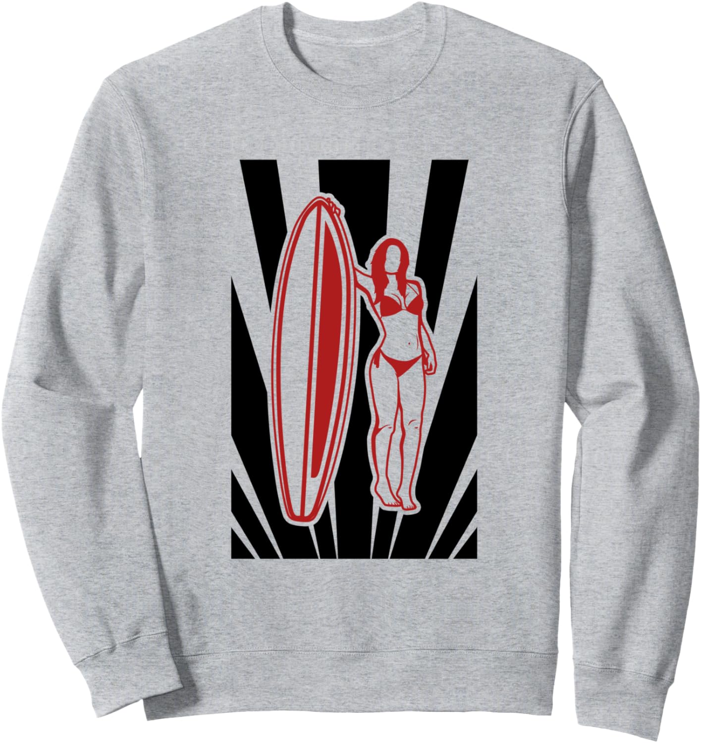 Толстовка с изображением девушки-серфингистки, любящей море Girls' Surfboard Shirt, серый
Толстовка с изображением девушки-серфингистки, любящей море Girls' Surfboard Shirt, серый