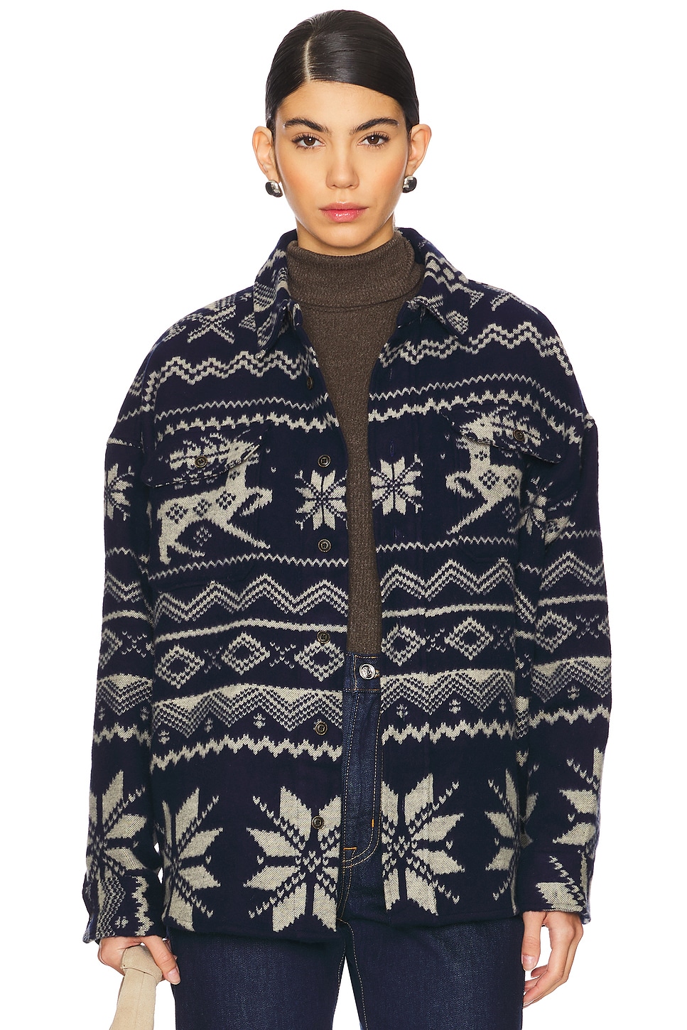Верхняя рубашка из хлопкового жаккарда Polo Ralph Lauren, цвет holiday jacquard
Верхняя рубашка из хлопкового жаккарда Polo Ralph Lauren, цвет holiday jacquard