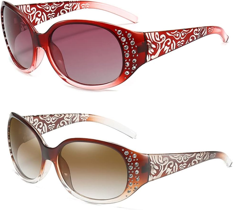 Поляризованные солнцезащитные очки для женщин, элегантные солнцезащитные очки с стразами, женские солнцезащитные очки для путешествий, очки для вождения Generic, Claret and Tea
Поляризованные солнцезащитные очки для женщин, элегантные солнцезащитные очки с стразами, женские солнцезащитные очки для путешествий, очки для вождения Generic, Claret and Tea