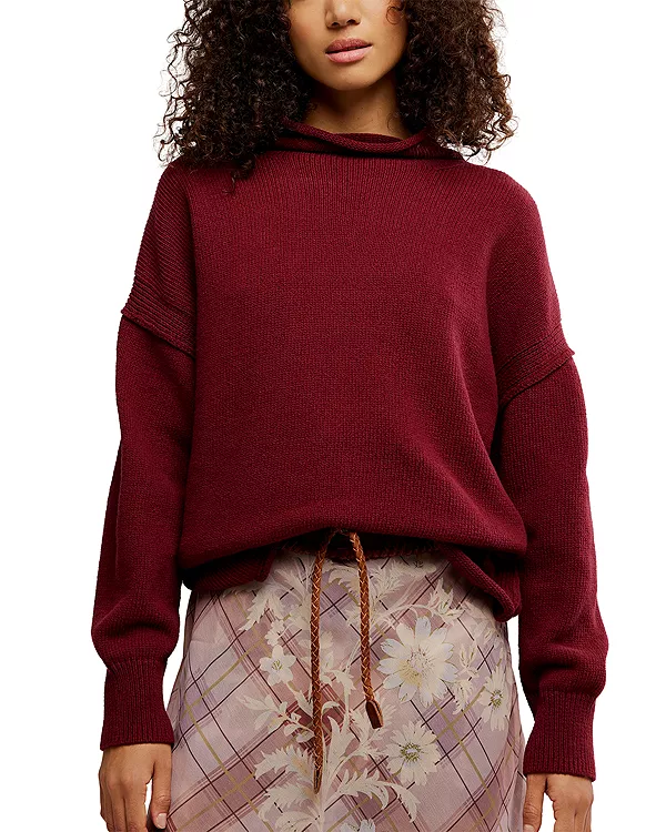 Мы свободные, WTF Торрес, свитер с высоким воротником Free People, красный
Мы свободные, WTF Торрес, свитер с высоким воротником Free People, красный