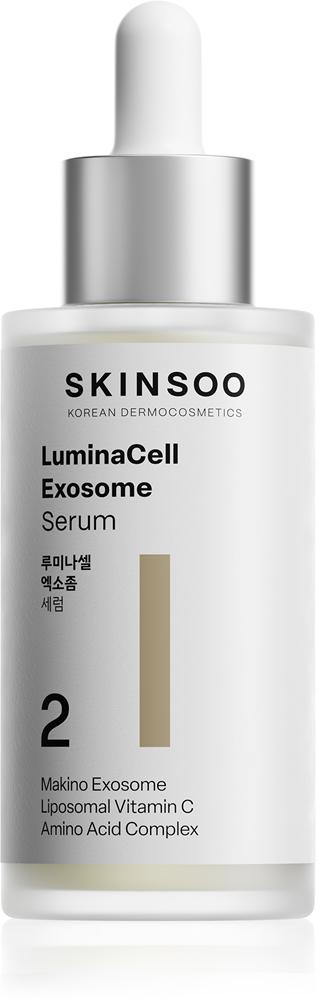 Осветляющая сыворотка для лица с экзосомами Luminacell Skinsoo, 50 мл
Осветляющая сыворотка для лица с экзосомами Luminacell Skinsoo, 50 мл