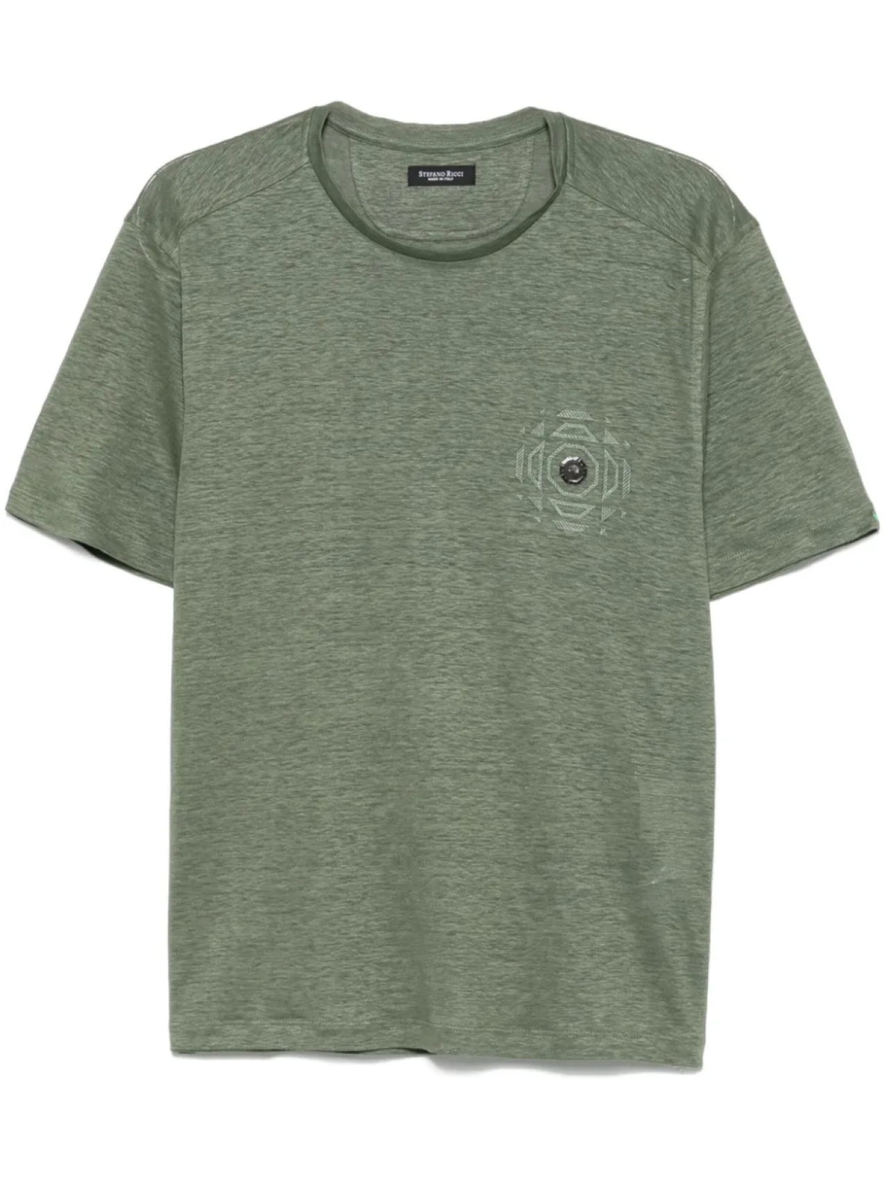 Льняная футболка Stefano Ricci, зеленый
Льняная футболка Stefano Ricci, зеленый