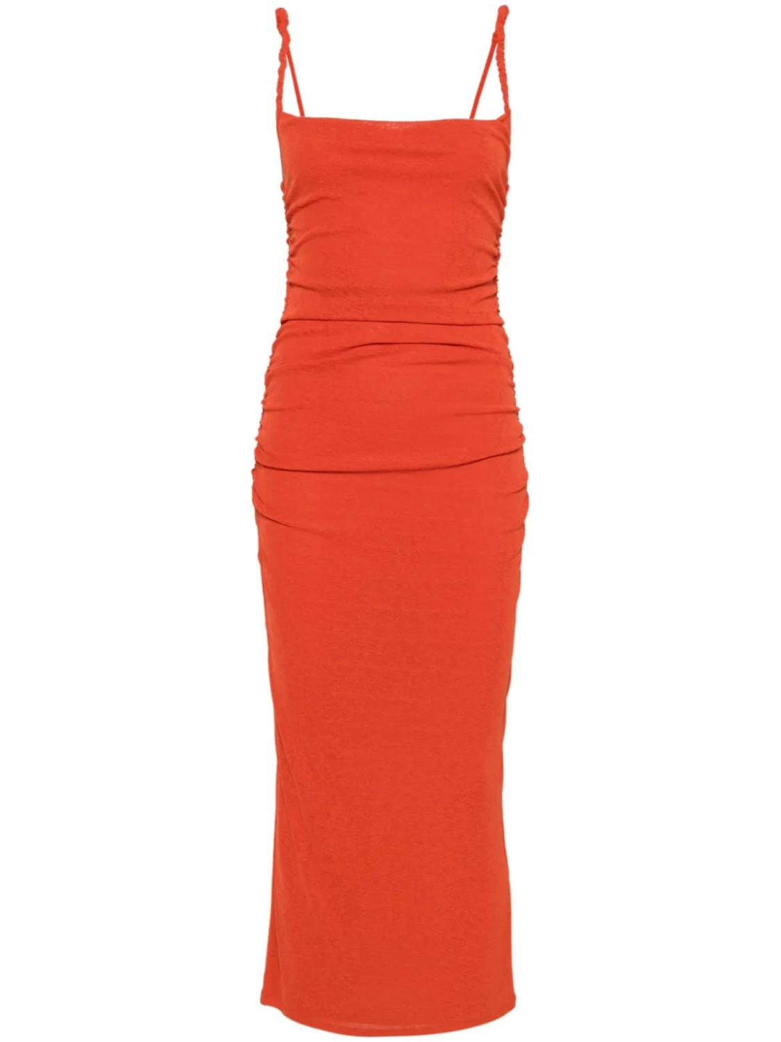 Платье миди Alexa Nanushka, оранжевый
Платье миди Alexa Nanushka, оранжевый