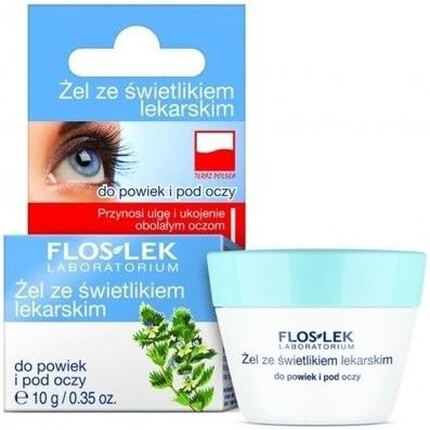 Гель для глаз с очанкой 10г, Floslek
Гель для глаз с очанкой 10г, Floslek