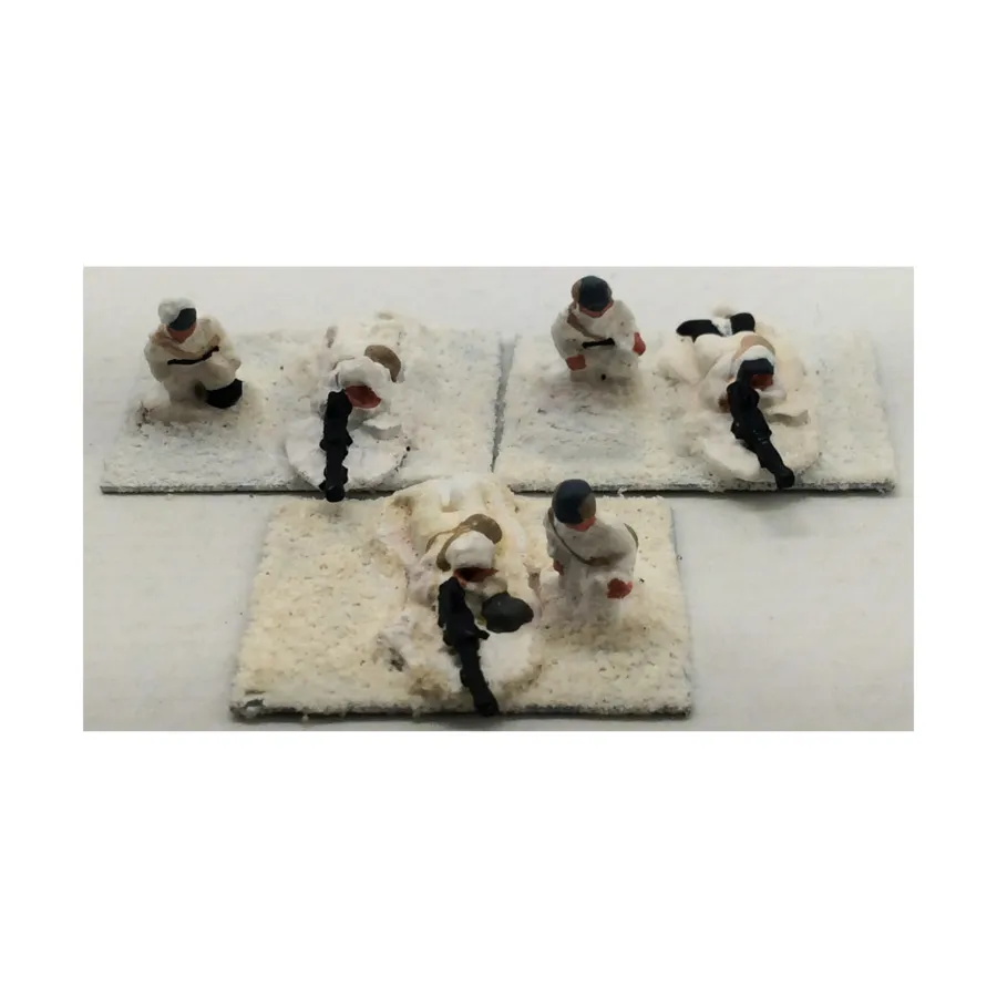Финские противострелковые войска №1 времен Второй мировой войны, Miscellaneous Historical Miniatures - Loose Miniatures (10mm) (Unidentifiable Manufacturer)
Финские противострелковые войска №1 времен Второй мировой войны, Miscellaneous Historical Miniatures - Loose Miniatures (10mm) (Unidentifiable Manufacturer)