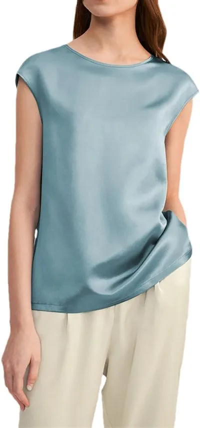 Блузка женская Silk Tee с круглым вырезом
Блузка женская Silk Tee с круглым вырезом