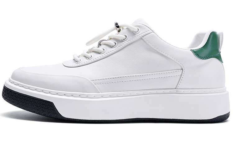 Кеды мужские, обувь для скейтбординга низкая белый Satchi 
Кеды мужские, обувь для скейтбординга низкая белый Satchi