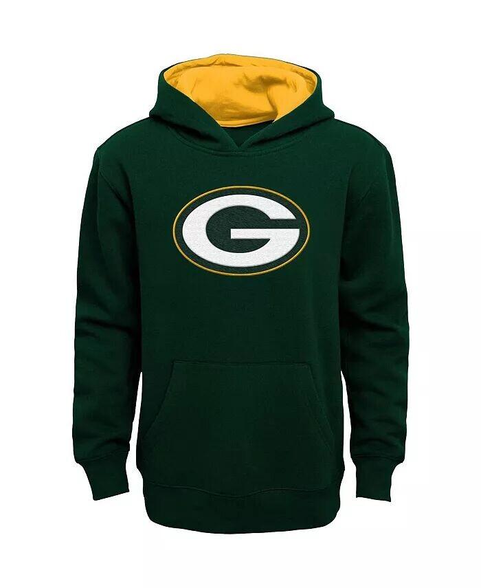 Зеленый пуловер с капюшоном Big Boys Green Bay Packers Prime Outerstuff
Зеленый пуловер с капюшоном Big Boys Green Bay Packers Prime Outerstuff